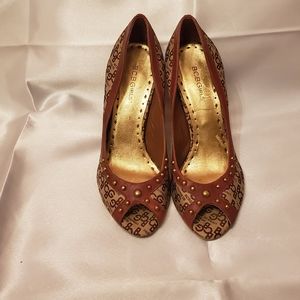 BCBG Peep toe Heels